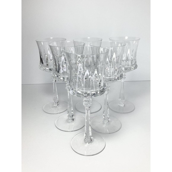 Mikasa Other - Mikasa MARQUIS, Set of 6 Crystal Water Goblets, 8 3/8”
